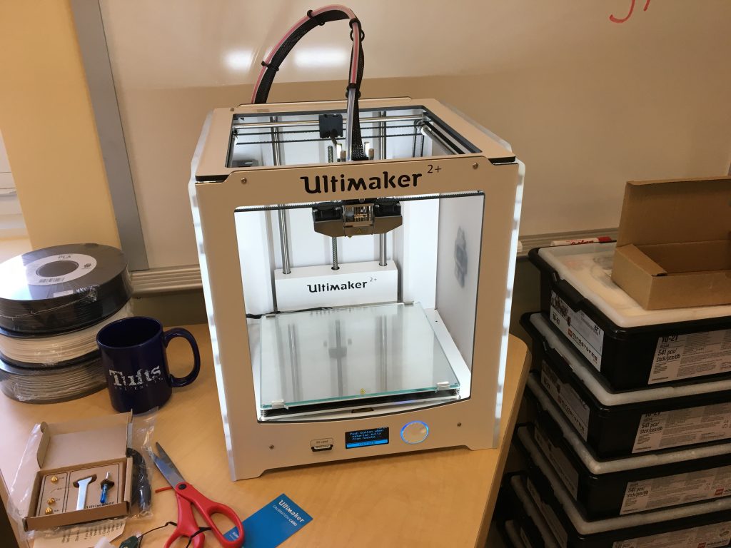 Elementary school teachers use 3D printer to make student